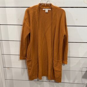 Universal Thread Women's Rust Cardigan Sweater